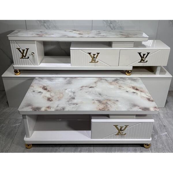 TV Stand and Coffee Table Set for Living Room