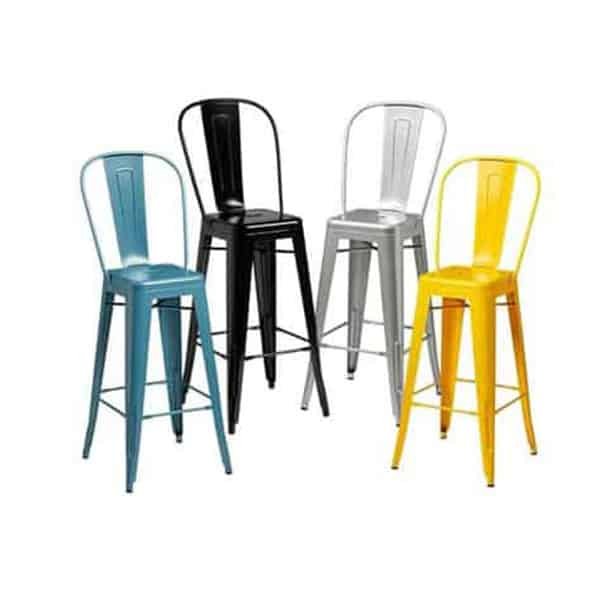 Metallic Bistro Bar Stools for sale_1