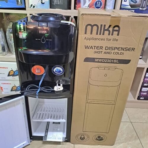 Mika Water Dispenser Hot & Cold Black