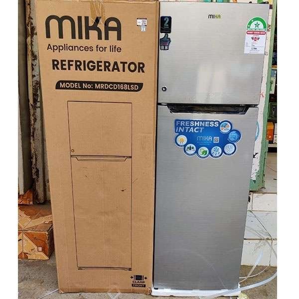 Mika 168 litres double door refrigerator