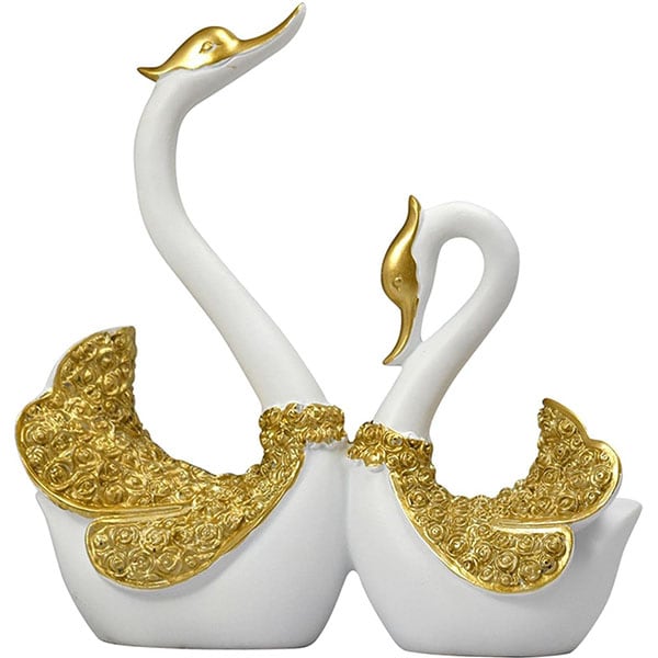 Modern Swan Lover Swan Couples Statue