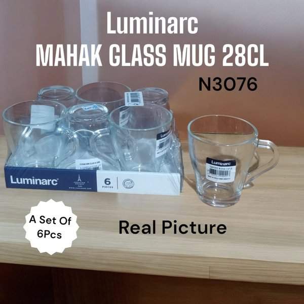 N3076 Luminarc tempered Mahak mug 28cl