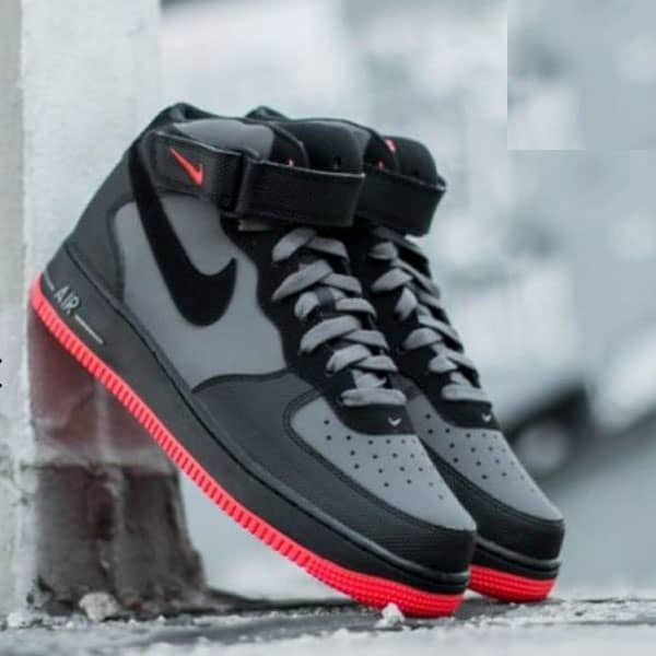 Nike Air Force 1 Mid Hot Lava 1