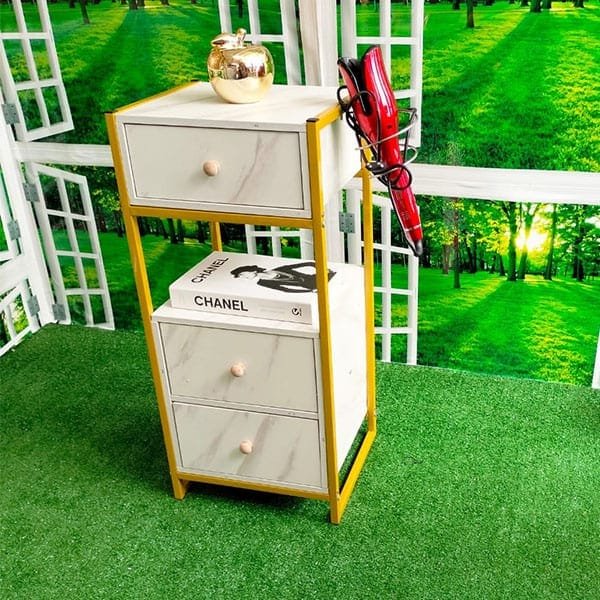 Nordic luxury bedside cabinet(multifunctional) 2
