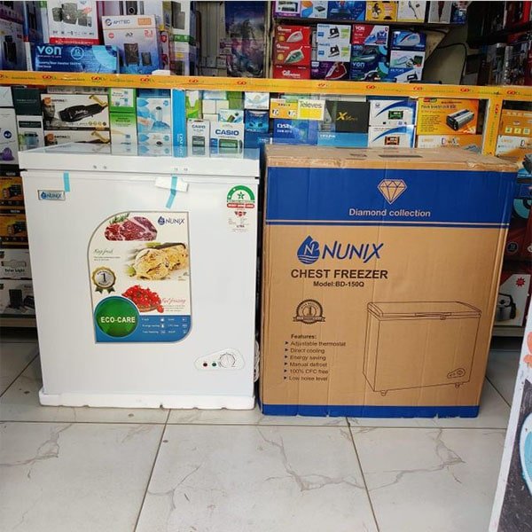 Nunix 150L Chest Freezer 1-min