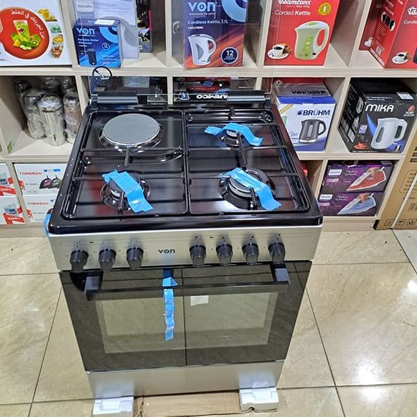 VON 3+1 COOKER VAC6SV31UY 60X55 GREY