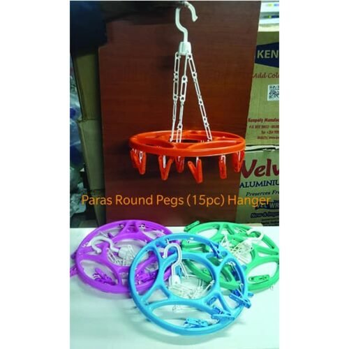 Paras Round Pegs Hanger 15pcs