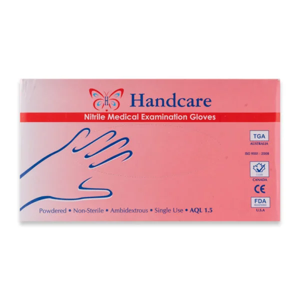 Powdered Nitrile Medical Examination Gloves
