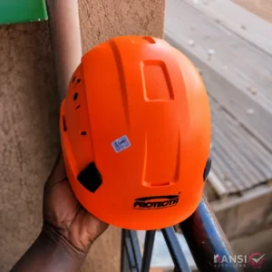 Protecto work at height helmet orange