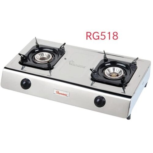 RG518 Ramtons Double Burner Gas Cooker