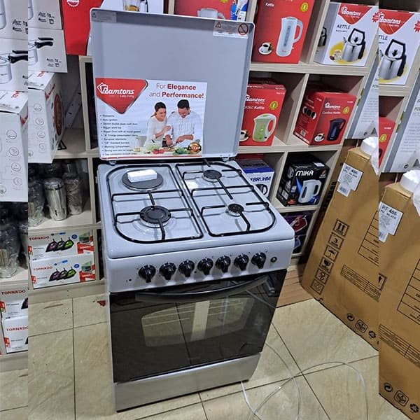 Ramtons 3G+1E 60X60 Silver Cooker- Rf/406 - Bansi Suppliers