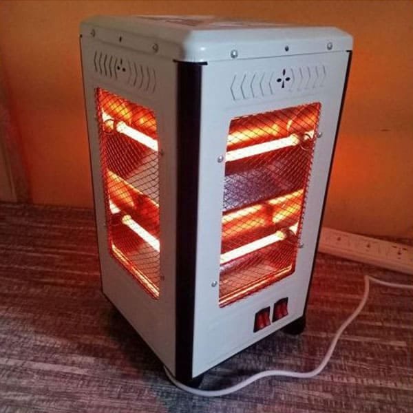 Rashnik Four Sided Quartz Halogen Room Heater