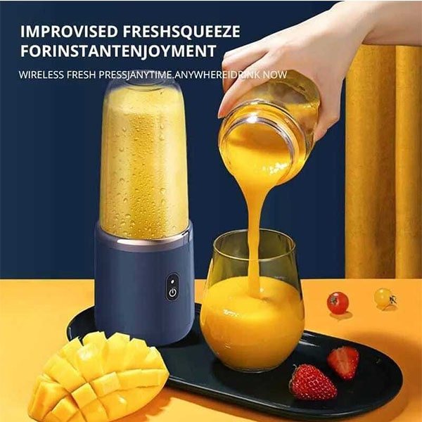 Rechargeable Portable Juicer with a juice Cup 5-min