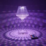 Rechargeable Rose Diamond Table Lamp