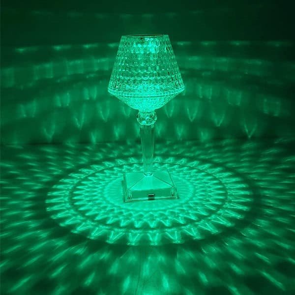 Rechargeable Rose Diamond Table Lamp 2