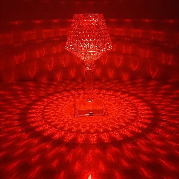 Rechargeable Rose Diamond Table Lamp 3