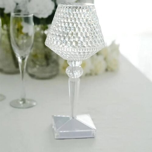 Rechargeable Rose Diamond Table Lamp