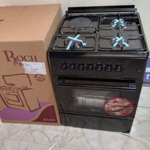 Roch black 60×60 standing 3+1 cooker