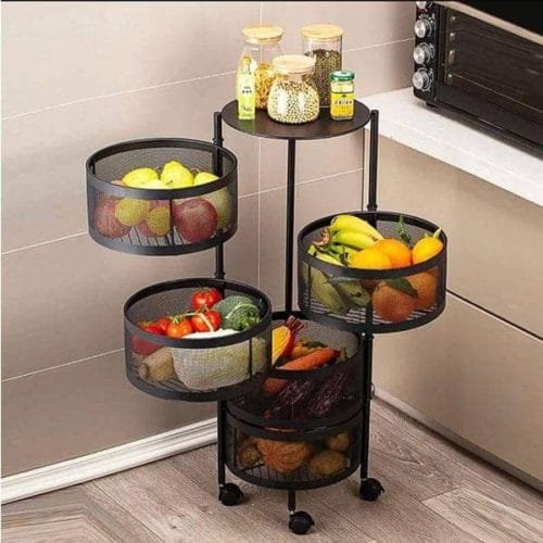 Rotatable Found Fruit Rack