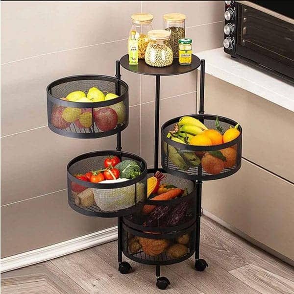 Rotatable Found Fruit Rack_1