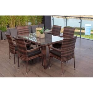 Piento 6 Seater Outdoor Dining Set