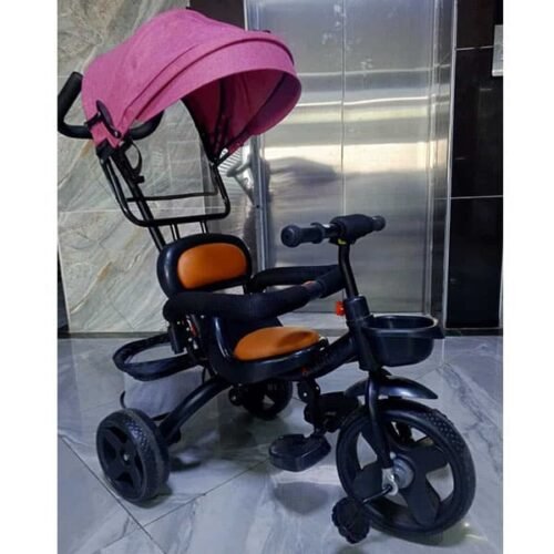 Tricycle with outlet canopy