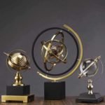 Office Luxury Marble Globe Decor