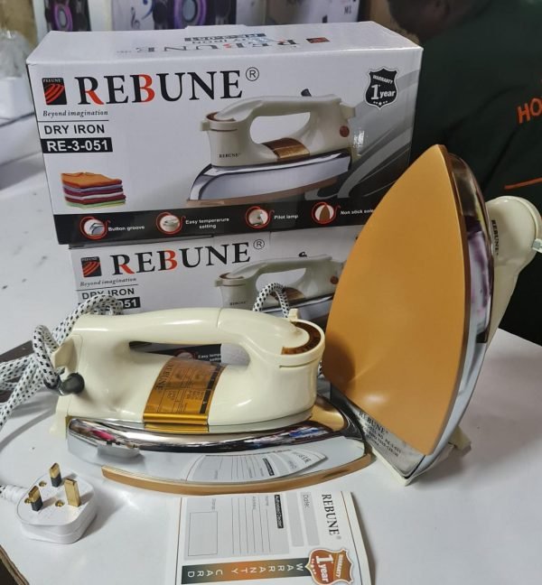 Rebune Commercial Heavy Duty Dry Iron Box