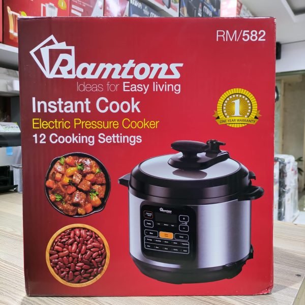 Ramtons Electric Pressure Cooker Model: RM/582