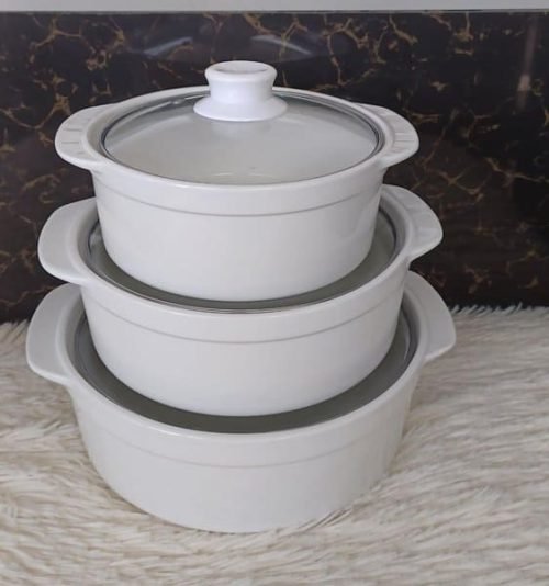 Ceramic Serving Bowls With Lids Sets - Bansi Suppliers