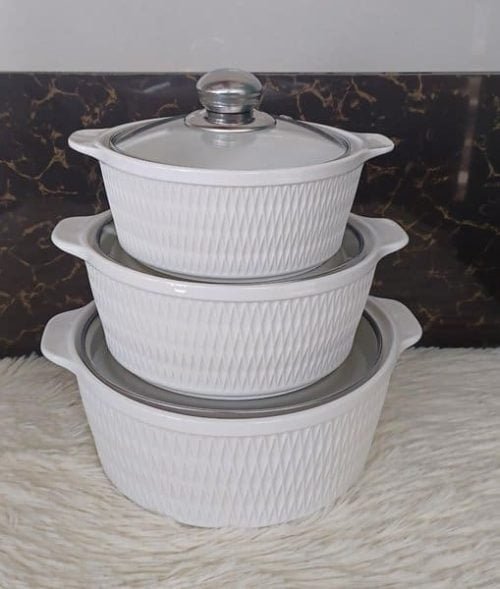 Ceramic Serving Bowls With Lids Sets