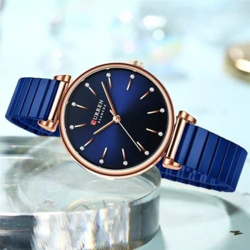 Rhinestone Dial Wristwatches for Ladies
