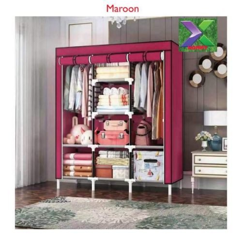 3 Column Portable Wardrobe