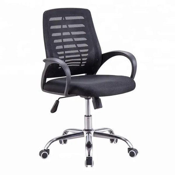 Secretarial Chair With Sturdy Back