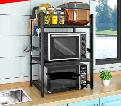 Microwave Stand Organizer