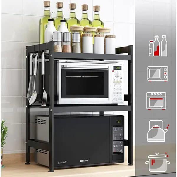 Microwave Stand Organizer