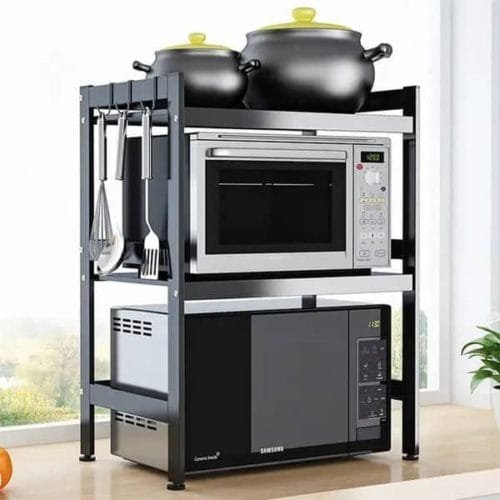 Microwave Stand Organizer