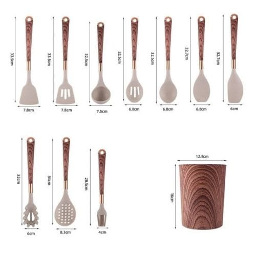 Unique Silicone spoon set
