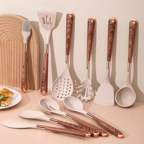 Unique Silicone spoon set