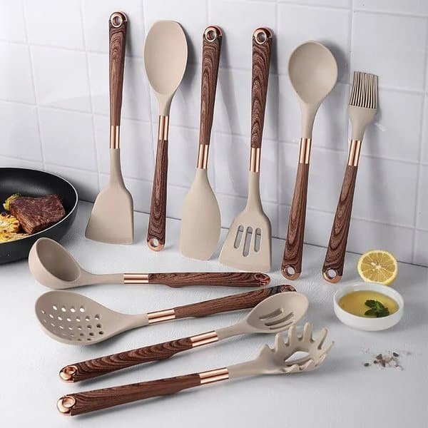 Unique Silicone spoon set