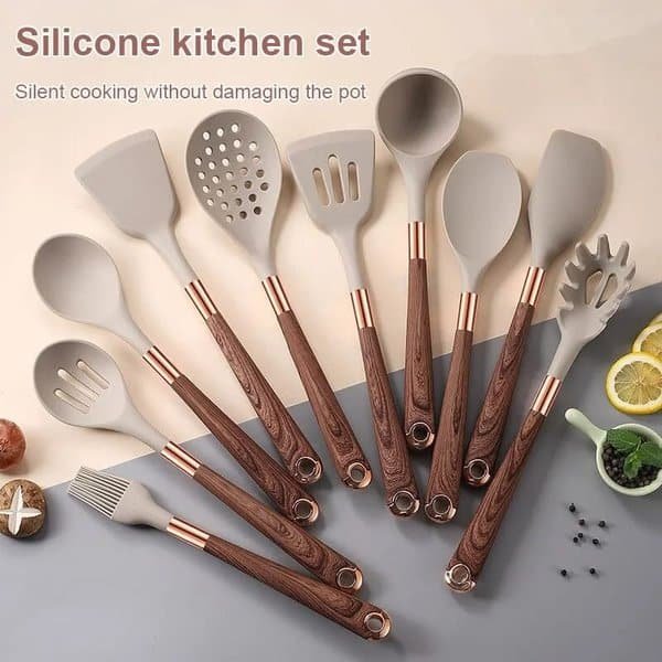 Unique Silicone spoon set