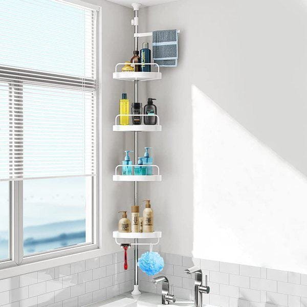 Bathroom Telescopic Multi Corner Shelf