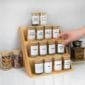 3 Tier Bamboo Spice Rack