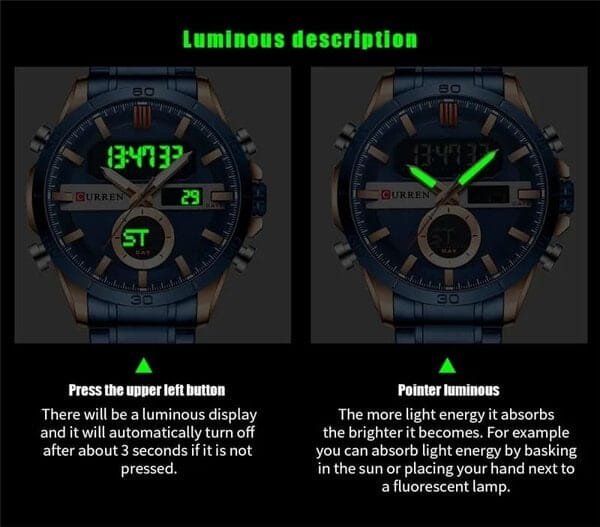 CURREN 8384 Watch