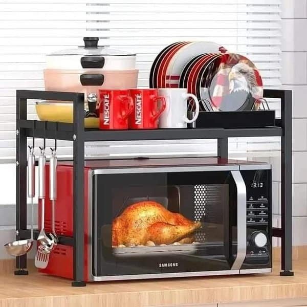 Microwave Stand Organizer