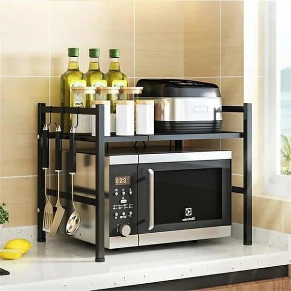 Microwave Stand Organizer