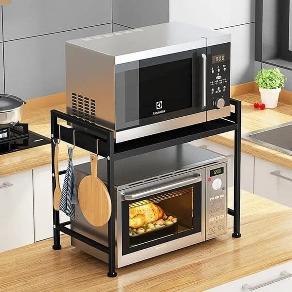 Microwave Stand Organizer