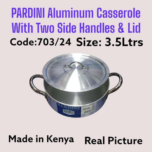 Pardini Aluminum Extra Heavy Casserole