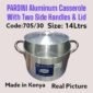 Pardini Aluminum Extra Heavy Casserole