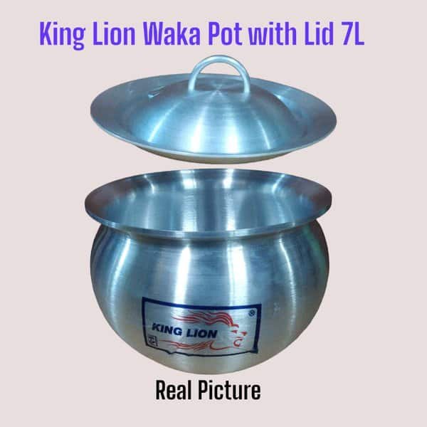 419836 King Lion Aluminum Waka Pot